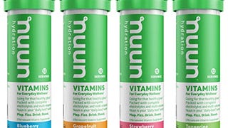 Nuun Vitamins: Vitamins + Electrolyte Drink Tablets, Mixed...