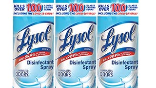 Lysol Disinfectant Spray, Sanitizing and Antibacterial...