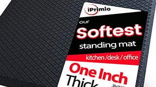 iPrimio Extra Soft One Inch Standing Desk Anti Fatigue...