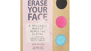 Make-up Removing Cloths 4 Count, Erase Your Face By Danielle...