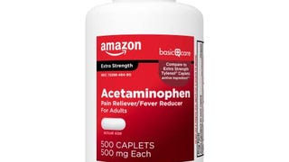 Amazon Basic Care Extra Strength Acetaminophen Caplets,...