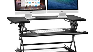 Halter Standing Desk Converter for Computer Laptop or Dual...