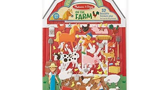 Melissa & Doug Puffy Sticker Play Set - On the Farm - 52...