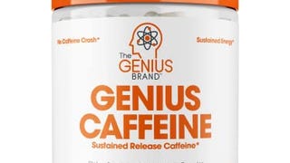 Genius Caffeine, Extended Release Microencapsulated Caffeine...