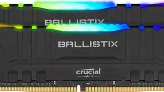 Crucial Ballistix RGB 3200 MHz DDR4 DRAM Desktop Gaming...