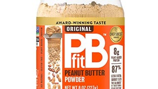 PBfit All-Natural Peanut Butter Powder, Powdered Peanut...