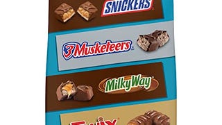 SNICKERS, TWIX, 3 MUSKETEERS & MILKY WAY Minis Size Chocolate...