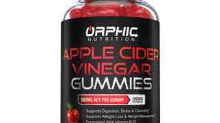 Apple Cider Vinegar Gummies - 1000mg -Formulated to Support...