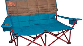 Kelty Low Loveseat with Adjustable Height Arm Rest,Cup...