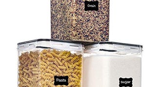 Large Food Storage Containers with Lids Airtight 5.2L /176Oz,...