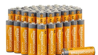 Amazon Basics 48 Pack AA High-Performance Alkaline Batteries,...