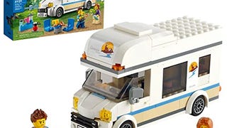 LEGO City Great Vehicles Holiday Camper Van 60283 Building...