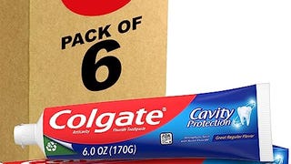 Colgate Cavity Protection Toothpaste with Fluoride, Great...
