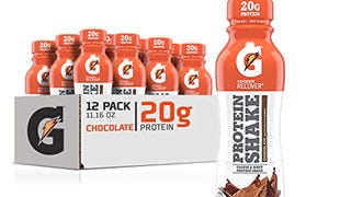 Gatorade Recover Protein Shake, Chocolate, 20g Protein,...