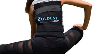 Coldest Gel Ice Pack with Wrap -Reusable Flexible Cold...
