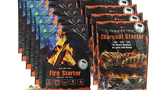 InstaFire Combo Pack of Fire Starter and Charcoal Starter...