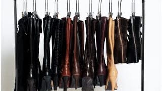 The Boot Rack-Short (35") Garment & Boot Rack - Fits in...