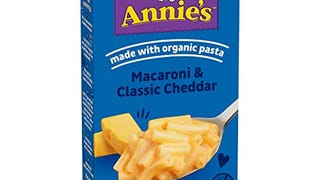 Annie’s Classic Cheddar Macaroni and Cheese Dinner with...