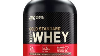 Optimum Nutrition Gold Standard 100% Whey Protein Powder,...