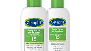 CETAPHIL Daily Facial Moisturizer SPF 15 , 4 fl oz , Gentle...