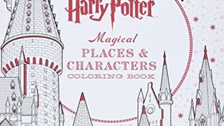 Harry Potter Magical Places & Characters Coloring Book:...