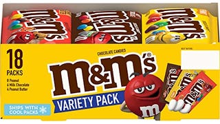 M&M'S Peanut, Peanut Butter & Milk Chocolate Variety Pack...
