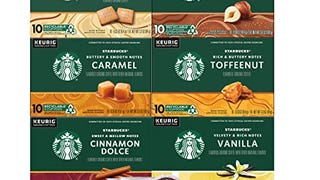 Starbucks K-Cup Coffee Pods—Flavored Coffee—Variety Pack—...