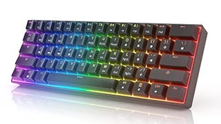 HK GAMING GK61 Mechanical Gaming Keyboard - 61 Keys Multi...