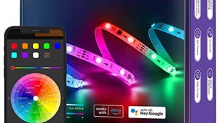 Govee RGBIC Alexa LED Strip Lights, Smart Segmented Color...