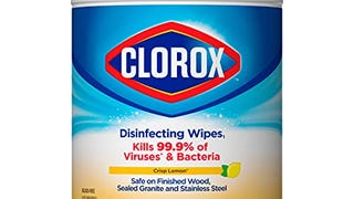 Clorox Disinfecting Wipes, Cleaning Wipes, Crisp Lemon,...