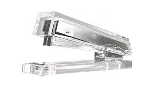 Kantek Clear Acrylic Desk Stapler, Large Capacity Holds...