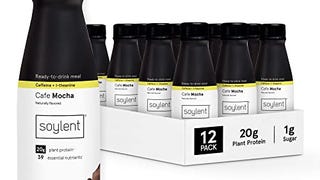 Soylent Cafe Mocha Meal Replacement Shake with Caffeine...
