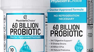 Physician's CHOICE Probiotics 60 Billion CFU - 10 Diverse...