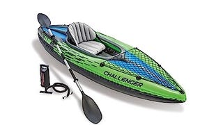 INTEX 68305EP Challenger K1 Inflatable Kayak Set: Includes...