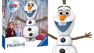 Ravensburger 11157 Disney Frozen 2 Olaf - 54 Piece 3D Jigsaw...