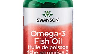 Swanson Omega 3 Fish Oil Supplement Heart Brain and Joint...