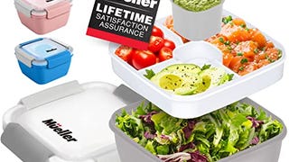 Mueller Salad Lunch Container To Go, Large 51-oz Salad...