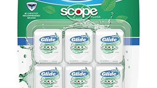 Glide Oral-B Dental Floss, Scope Flavor, 40m (Pack of 6)...