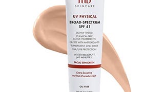 EltaMD UV Physical Tinted Face Sunscreen, SPF 41 Tinted...