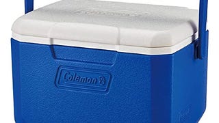 Coleman FlipLid Cooler, 5 Quart , Blue
