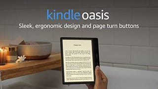 Kindle Oasis – With 7” display and page turn buttons - Ad-...