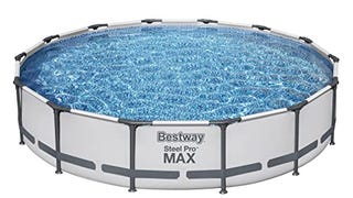 Bestway Steel Pro MAX 14' x 33" Round Above Ground Pool...