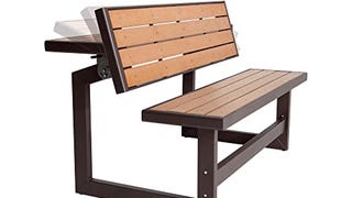 Lifetime 60054 Convertible Bench / Table, Faux Wood...