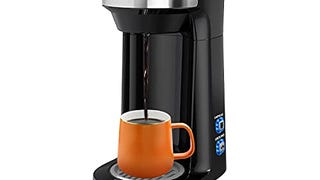 Single Serve Coffee Maker for K Cup Pods, Ground Coffee...