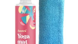ASUTRA Organic Yoga Mat Cleaner (Soothing Sweet Rose Aroma)...