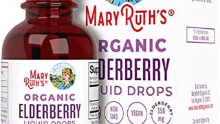 Elderberry Syrup by MaryRuth's | USDA Organic | Black Elderberry...