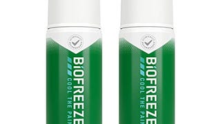 Biofreeze Roll-On Pain-Relieving Gel 3 FL OZ, Green (Pack...
