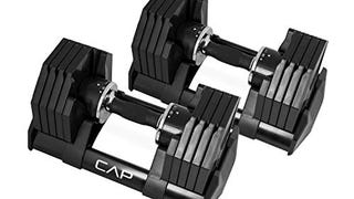 CAP Barbell Adjustabell Dumbbell 50-Pound Pair