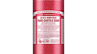 Dr. Bronner’s - Pure-Castile Liquid Soap (Rose, 32 ounce)...