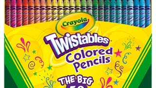 Crayola Twistables Colored Pencil Set, Fun School Supplies...
